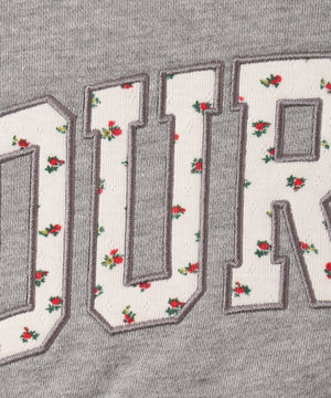 フラワーパッチロゴジップパーカー