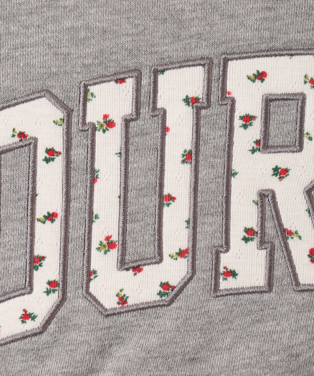 フラワーパッチロゴジップパーカー