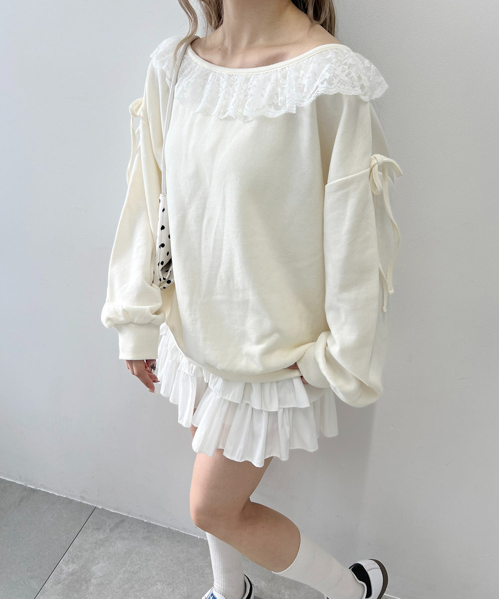 ホワイトアイボリー モデル：160㎝ F着用