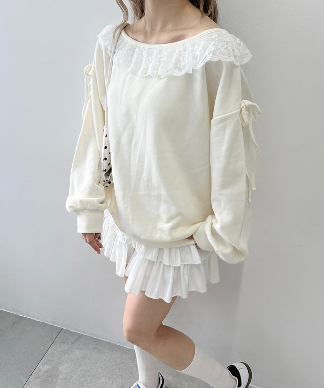 ホワイトアイボリー モデル：160㎝ F着用