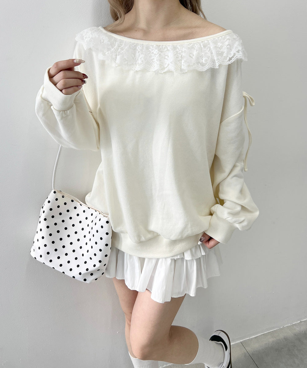 ホワイトアイボリー モデル：160㎝ F着用