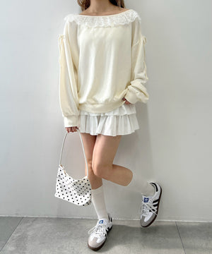 ホワイトアイボリー モデル：160㎝ F着用