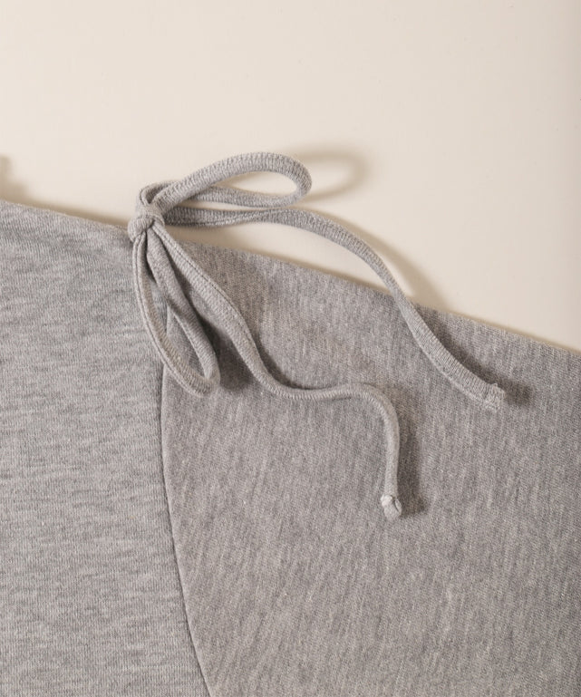 レースパイピングオフショルスウェット