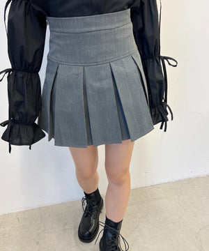 ボックスプリーツスカート