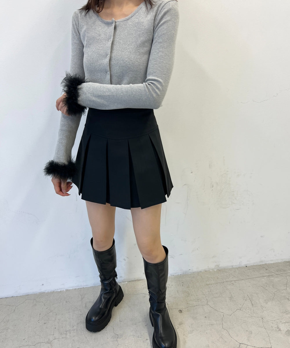 ボックスプリーツスカート