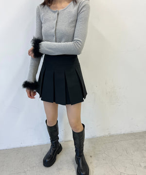 ボックスプリーツスカート