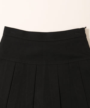 ボックスプリーツスカート