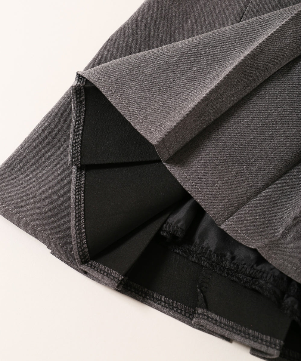 ボックスプリーツスカート