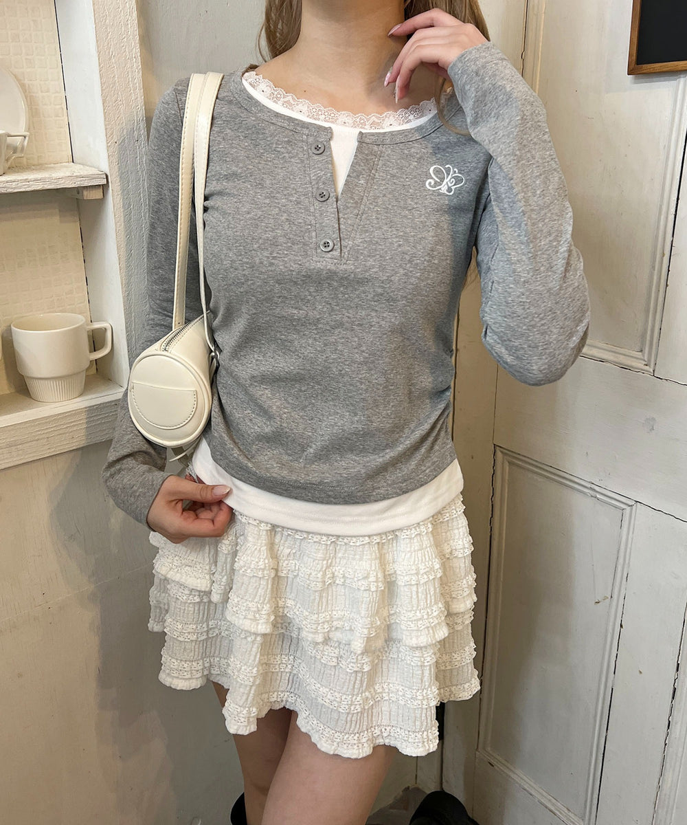 グレー モデル：160㎝ F着用