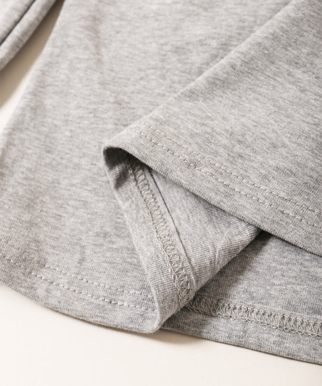 肩リボンオフショルフリルロンT