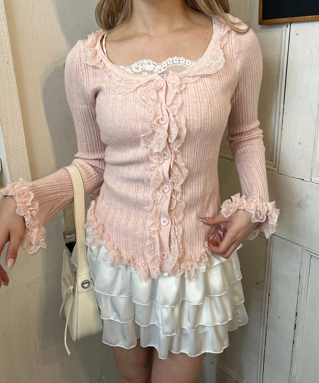 ピンク モデル：160㎝ F着用