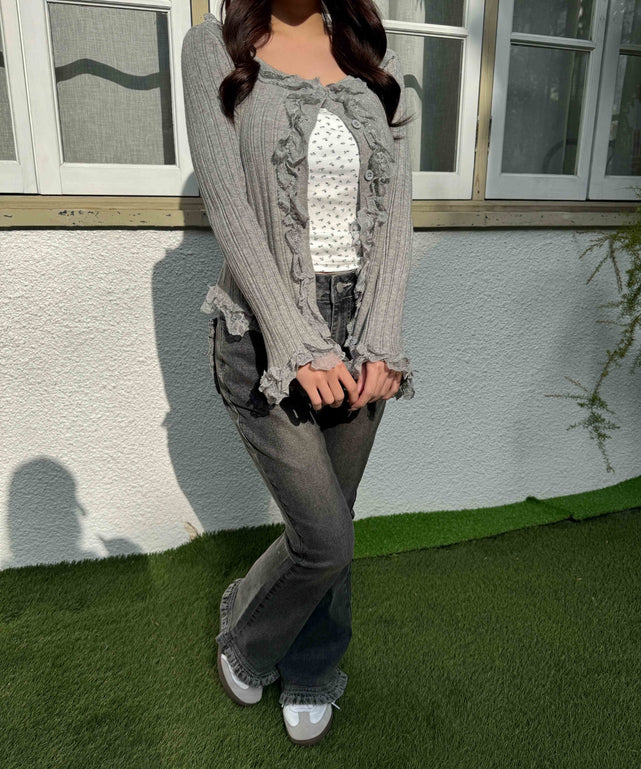 グレー モデル：157㎝ F着用