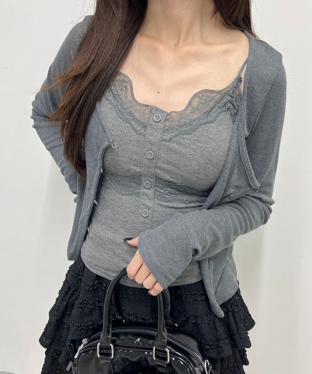 チャコール モデル：157㎝ F着用