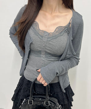 チャコール モデル：157㎝ F着用