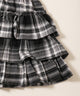 3段チェックフリルスカート