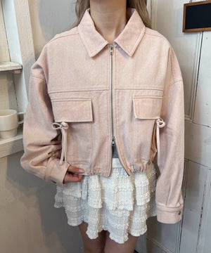 ピンク モデル：160㎝ F着用