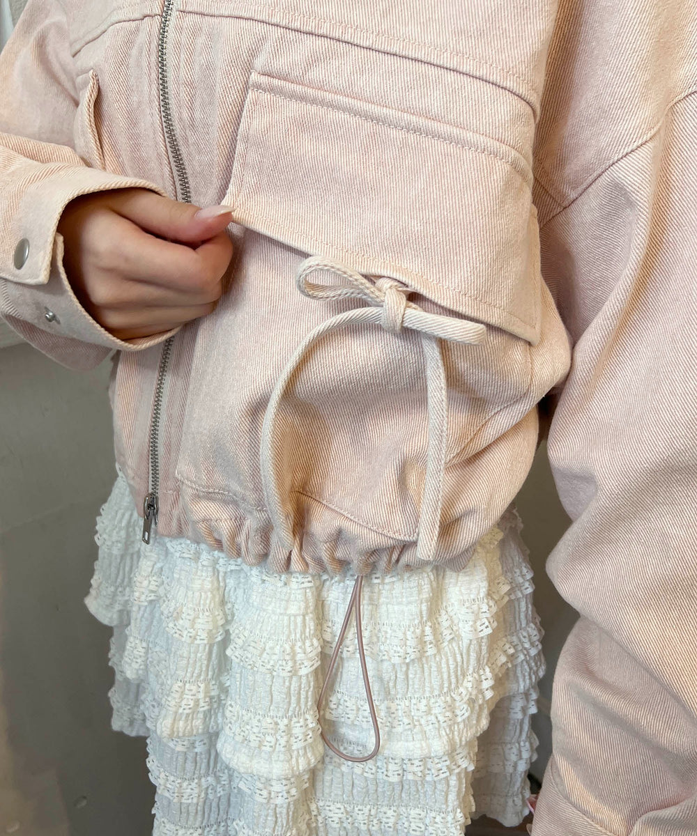 ピンク モデル：160㎝ F着用