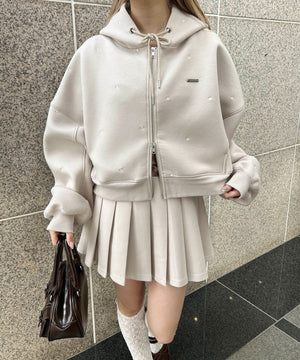 ベージュ モデル：160㎝ F着用