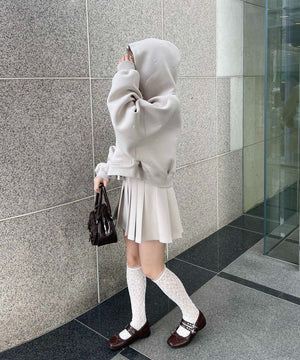 ベージュ モデル：160㎝ F着用