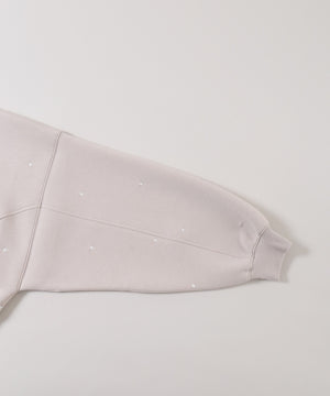 ドットダンボールニットパーカー