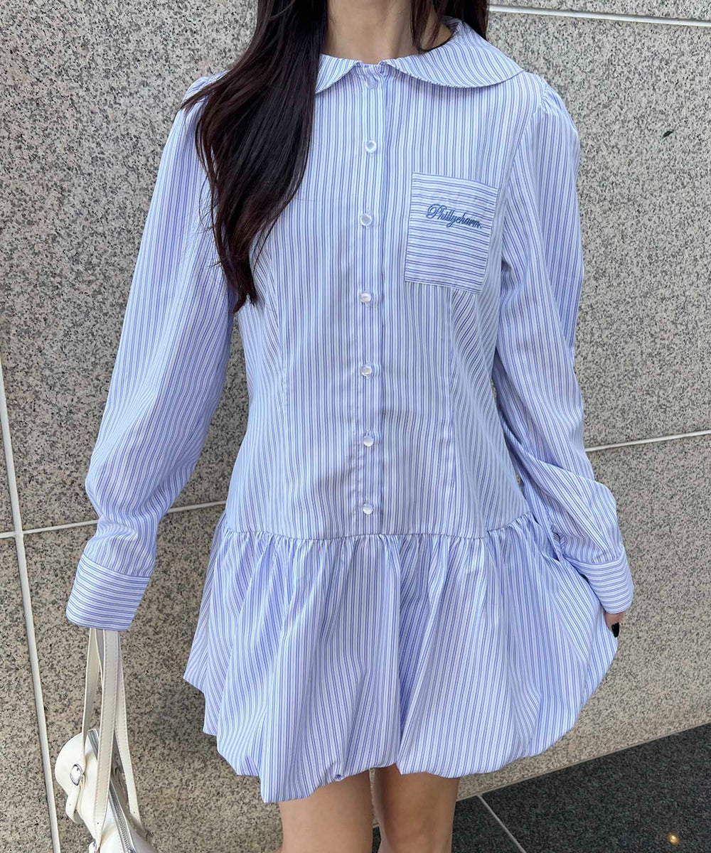 ブルー モデル：157㎝ F着用