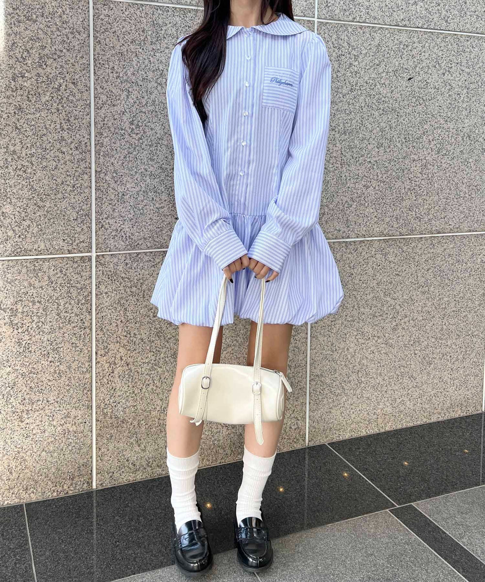 ブルー モデル：157㎝ F着用