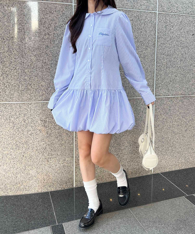 ブルー モデル：157㎝ F着用