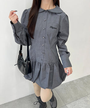 グレー モデル：157㎝ F着用