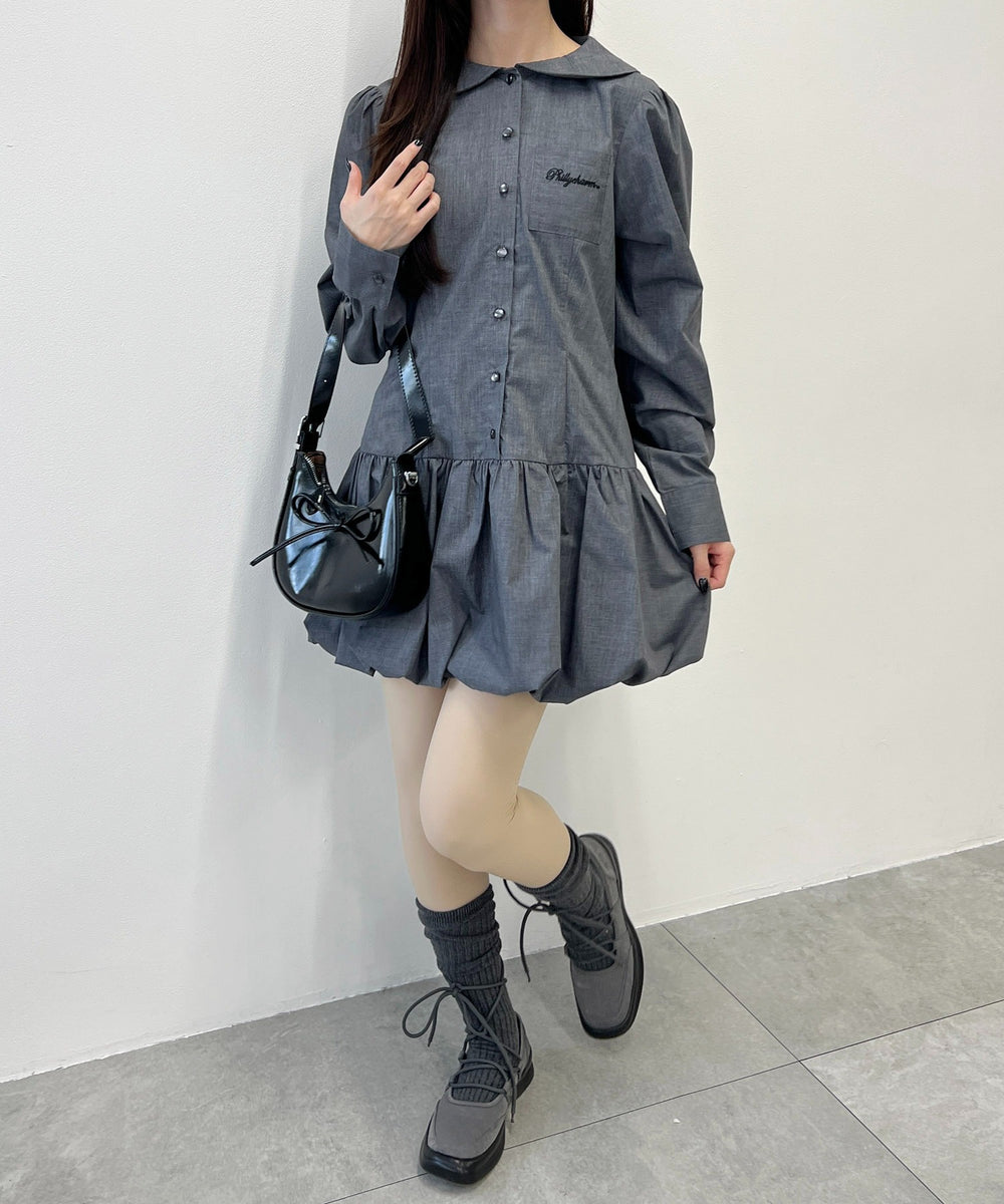 グレー モデル：157㎝ F着用