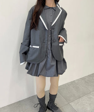 グレー モデル：157㎝ F着用