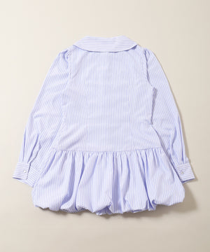 バルーンミニシャツワンピース