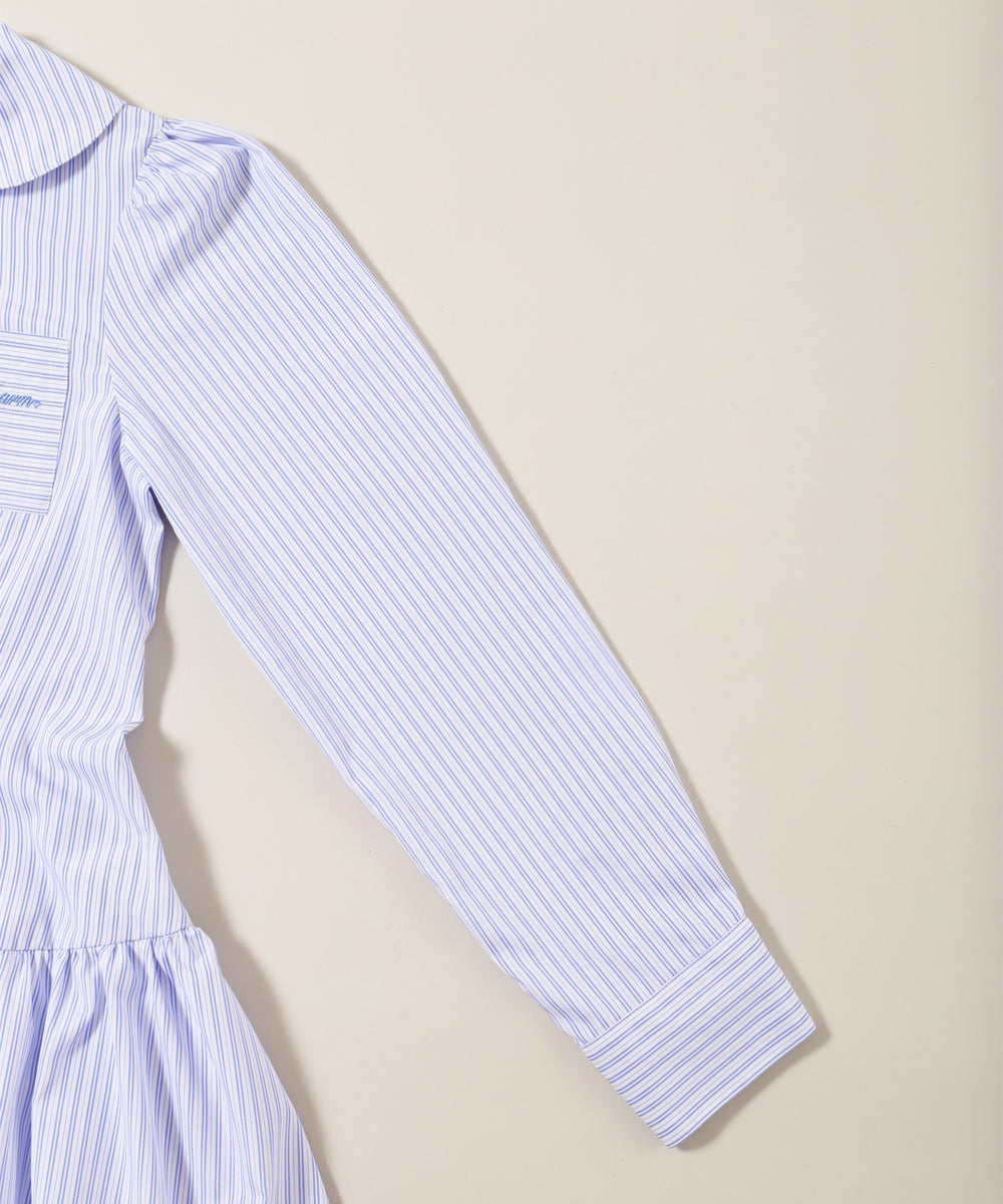 バルーンミニシャツワンピース