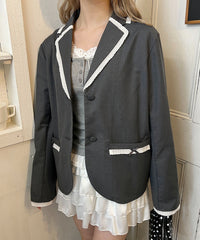 レースデザインジャケット