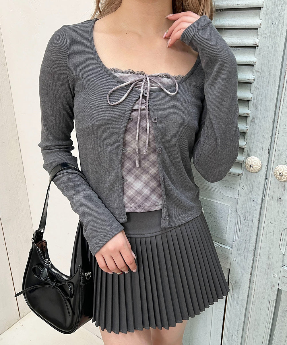 グレー モデル：160㎝ F着用