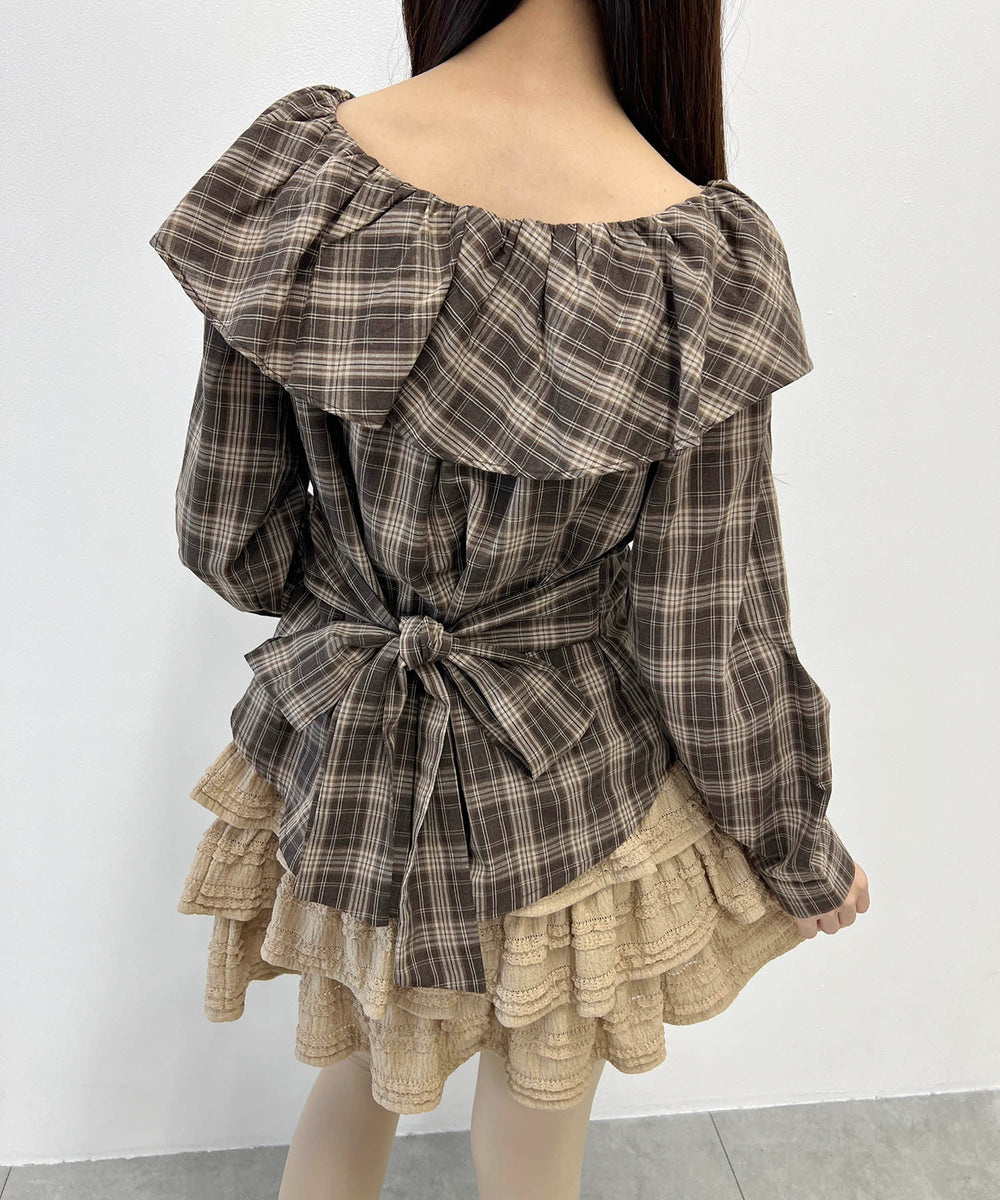 ブラウン モデル：160㎝ F着用