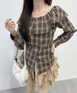 ブラウン モデル：160㎝ F着用