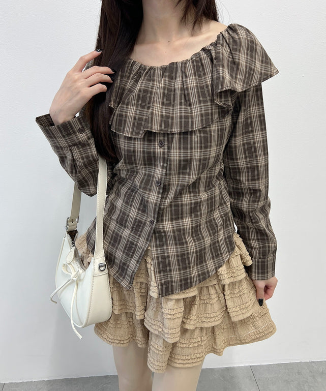 ブラウン モデル：160㎝ F着用