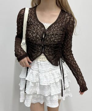 ブラウン モデル：160㎝ F着用