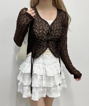 ブラウン モデル：160㎝ F着用