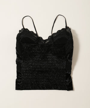 カップインベロアキャミソール