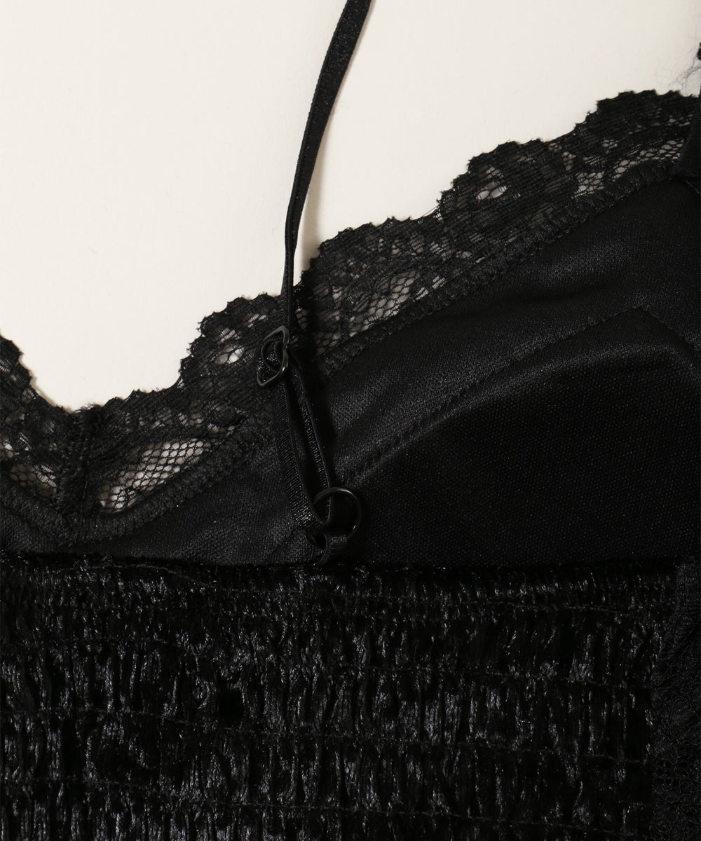 カップインベロアキャミソール