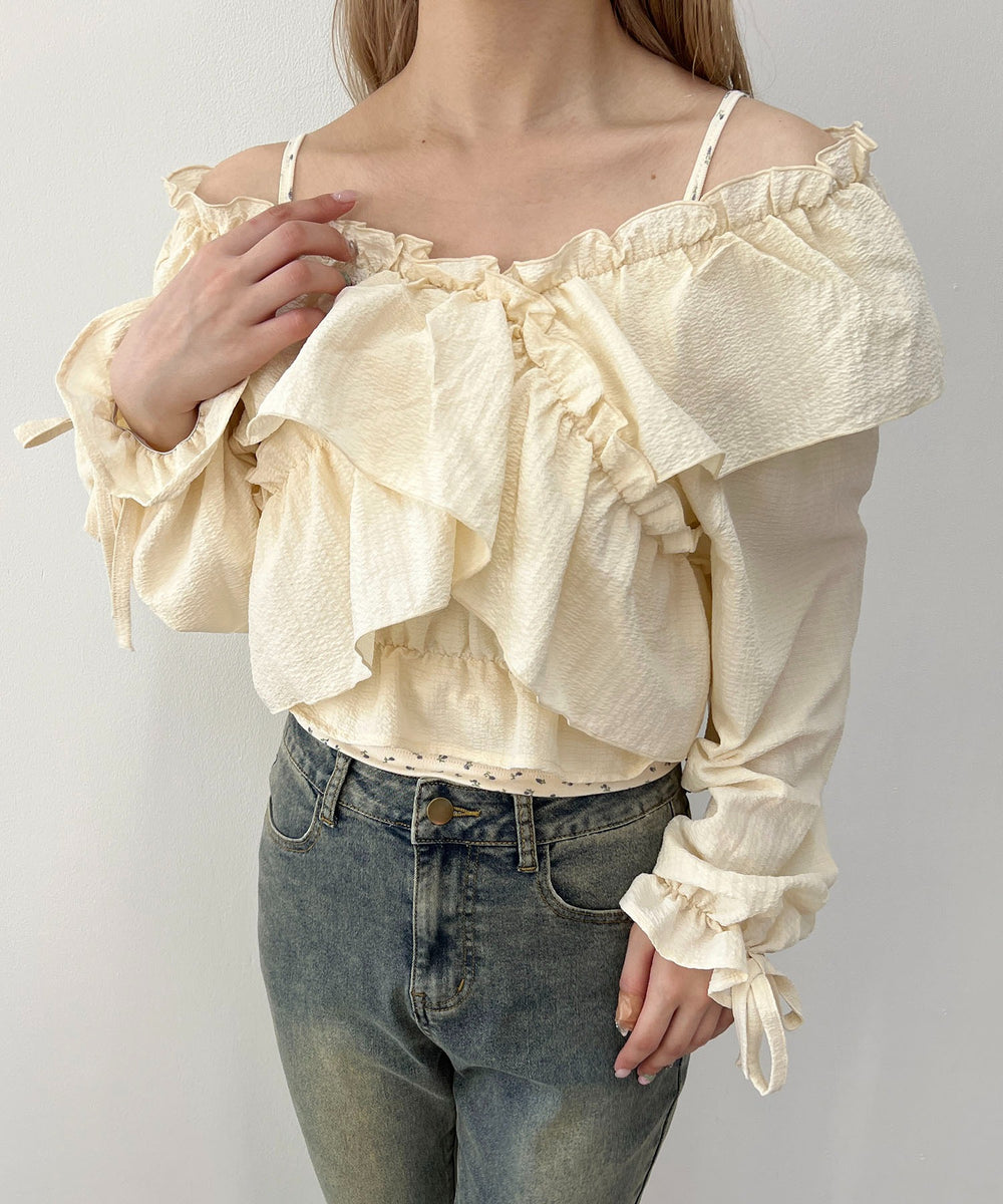 ホワイトアイボリー モデル：160㎝ F着用