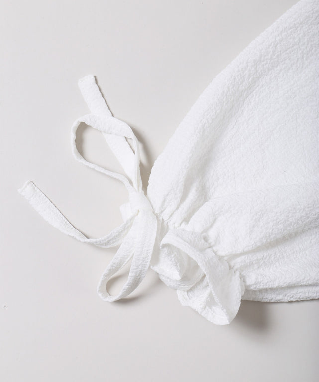 クロスフリルブラウス