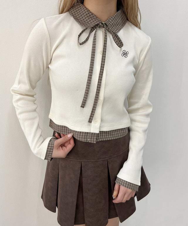 ホワイトアイボリー モデル：160㎝ F着用