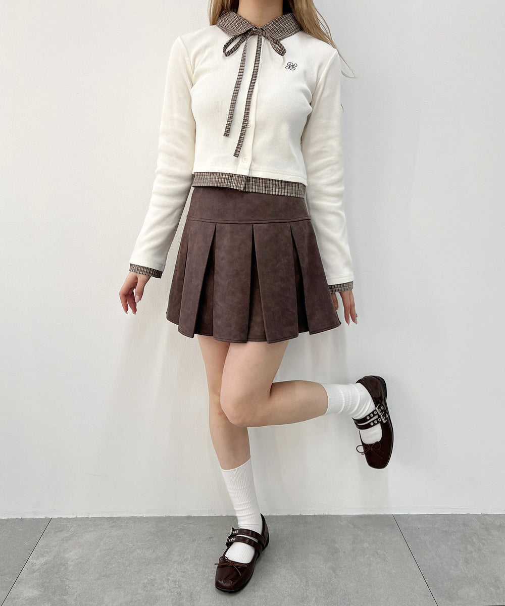 ホワイトアイボリー モデル：160㎝ F着用