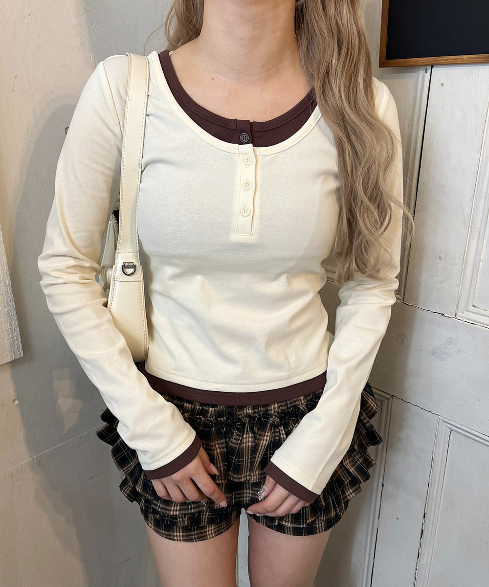 ホワイトアイボリー モデル：160㎝ F着用