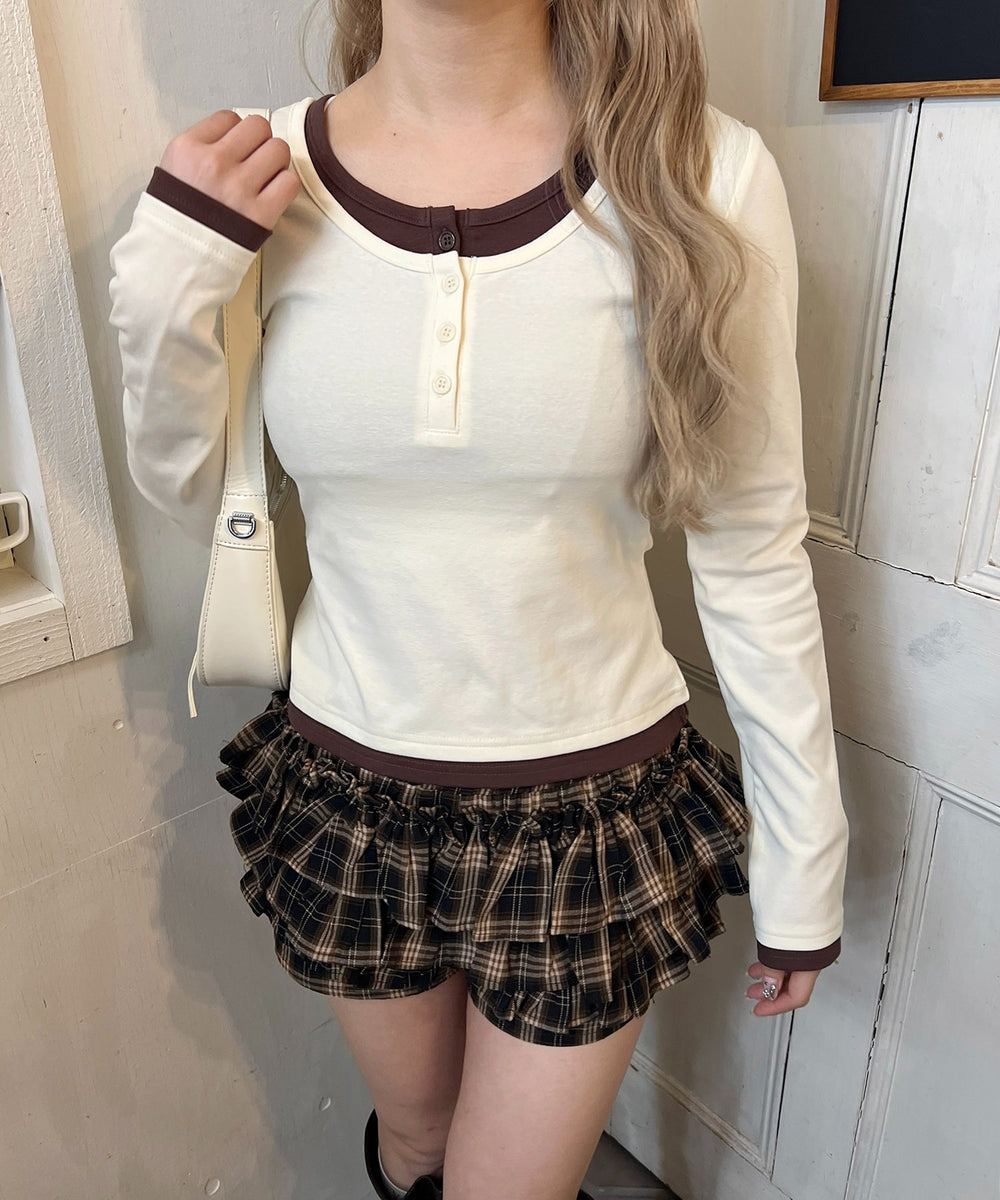 ホワイトアイボリー モデル：160㎝ F着用