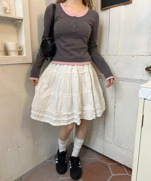 チャコール モデル：160㎝ F着用