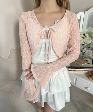 ピンク モデル：160㎝ F着用