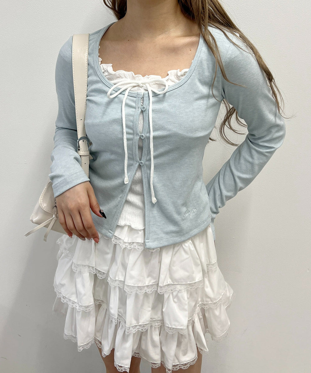 ブルー モデル：160㎝ F着用